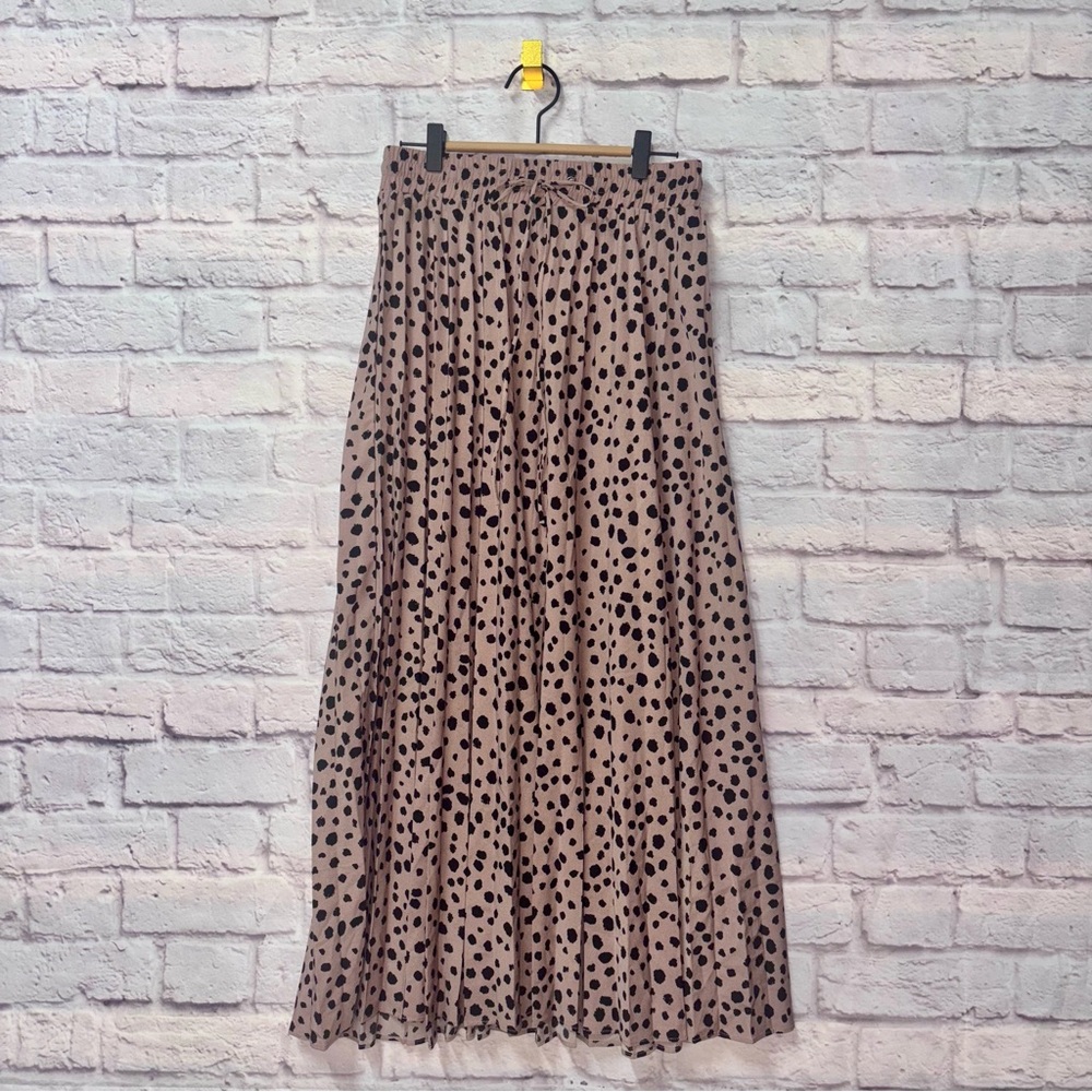 JODIFL Maxi Skirt with Black Dots
